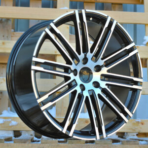 R22x10  5X130  ET  50  71.6  B1026  (C396)  Black Polished (MB)  For PORCH  (Z6)