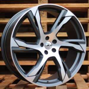 R21x9 5X108 ET 38.5 63.4 B1175 Grey Polished (MG) For VOLVO (Z2)