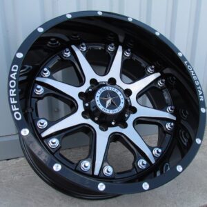 R20x10  5X127  ET  M25  71.6  L1526  Black Polished (MB)  For 4X4  (K3)  (Milling)