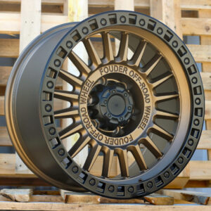 R18x9 6X139.7 ET 0 110.1 JT222 Bronze+Polished Lip (YYPL) For 4X4 (K3)