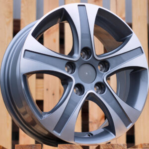 R15x6  5X114.3  ET  48  67.1  XFA13  Grey Polished (MG)  For HYUND  (L6)