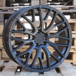 R19x8.5  5X112  ET  28  66.5  BY973  Black Half Matt (BLHM)  For RACIN  (K7)  (Rear+Front  Style VOSSEN)