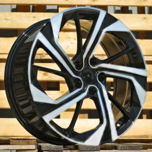 R19x7.5  5X114.3  ET  45  66.1  D1981  Black Polished (MB)  For NISS  (Z2+Z4)  (Qashqai NEW Model)