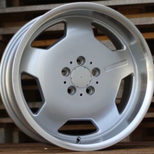 R16x7.5  5X112  ET  35  66.6  I5270  Silver+Polished Lip (SP)  For MER  (Z5+Z3)  (MONOBLOCK Style)