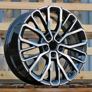 R20x8.5  5X127  ET  50  71.5  A1448  Black Polished (MB)  For JEEP  (P)