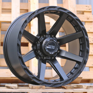 R20x10  8X165.1  ET  M18  125.2  A8917  Black Half Matt (BLHM)  For 4X4  (P)