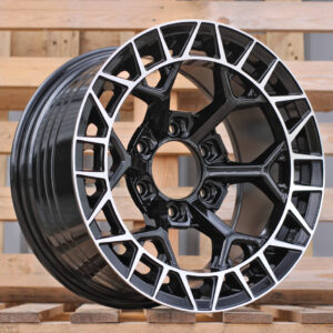 R17x9  6X139.7  ET  0  110.1  FBX229  Black Polished (MB)  For 4X4  (M)  (HYBRID FORGED)