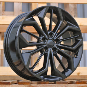 R18x8  5X108  ET  55  63.3  FE187  (FBX216)  Black (BL)  For FORD  (K8)  (HYBRID FORGED)