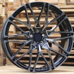R22x10.5  5X112  ET  35  66.5  FBM30  Black+Tinted Face (BLTF)  For BMW  (K3)  (REAR+FRONT FORGED)