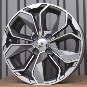 R16x6.5  4X100  ET  40  60.1  B5296  (BY1381)  Grey Polished (MG)  For RENAU  (Z2)  ((AKC 65 Eur))