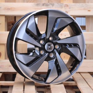 R18x7  5X114.3  ET  50  64.1  F5849  Black Polished+Powder Coating (MBPC)  For HOND  (K4)