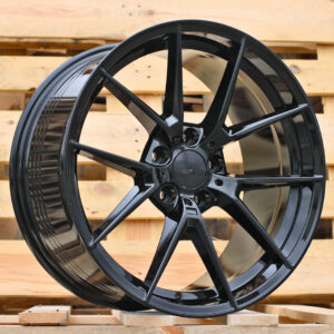 R18x8 5X112 ET 27 66.6 B1416 (FBX124) Black (BL) For BMW (Z5) (HYBRID FORGED)