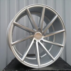 R17x7.5  5X112  ET  42  66.6  XF099  (QC177)  Silver Shining (SS)  For RACIN  (R)  ((Rigt side) Style Vossen (AKC 70 Eur))