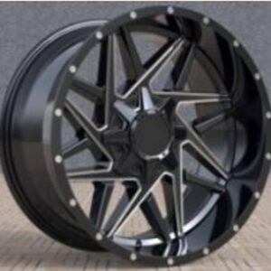 R22x12  12X135/139  ET  M44  106.1  L1630  Black (BL)  For 4X4  (K3)  (Milling)