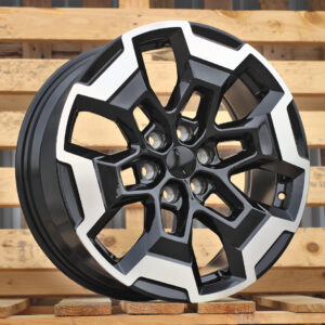 R18x7.5  6X114.3  ET  30  66.1  L2279  Black Polished (MB)  For 4X4  (K3)