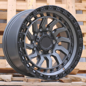 R17x9  6X139.7  ET  0  110.1  H973D  Gun Metal+Matt Lip (GMML)  For 4X4  (Z5)  (FUEL Style)