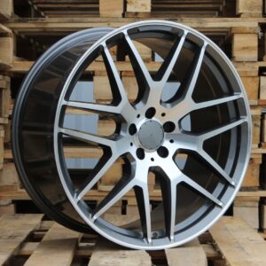 R21x10  5X112  ET  46  66.6  FE115  (HE762)  Grey Polished (MG)  For MER  (P1)