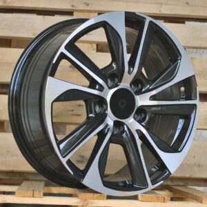 R20x8.5 5X150 ET 40 110.1 B1611 (FBX078) Black Polished (MB) For TOYOT (K7) (HYBRID FORGED)