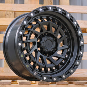 R17x9 6X139.7 ET 0 110.1 JT195 Black Polished (MB) For 4X4 (K3)