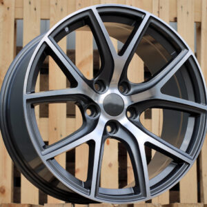 R20x9  5X127  ET  35  71.5  B5315  (BY1317)  Grey Polished (MG)  For JEEP  (Z6+M)