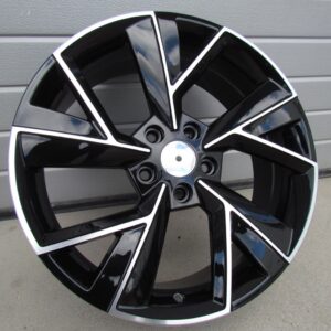 R18x7  5X112  ET  43  57.1  FE211  Black Polished (MB)  For SKODA  (P2)