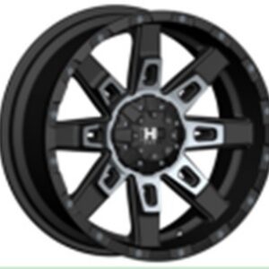 R18x9  6X139.7  ET  0  106.1  B5261  Black Polished Half Matt (MBHM)  For 4X4  (K3)