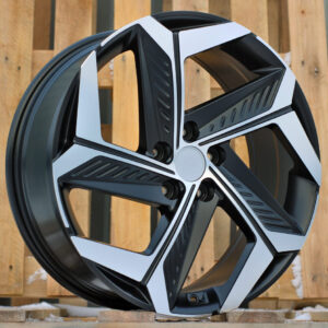 R18x7.5 5X114.3 ET 51 67.1 D1926 (BK1224) Black Polished Half Matt (MBHM) For HYUND (P) (NEW MODEL)