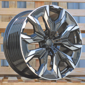 R20x8.5  5X112  ET  28  66.6  A5915  Black Polished (MB)  For BMW  (P)  (NEW 5 Series VIII / i5 (G60/G61/G68) Front+Rear)