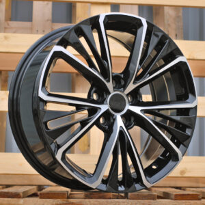 R17x7.5  5X114.3  ET  40  60.1  A5908  Black Polished (MB)  For TOYOT  (P)