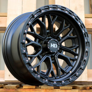 R20x9  6X139.7  ET  0  77.9  D1972  Black (BL)  For 4X4  (K3)  (Milling)
