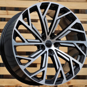 R21x9 5X112 ET 37 66.5 I0337 (Y0081) Black Polished (MB) For AUD (P+K2) (Audi A8)