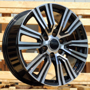 R22x9 5X150 ET 45 110.5 B1754 Black Polished (MB) For 4X4 (K3)
