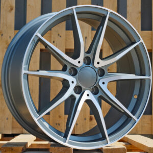 R18x8  5X112  ET  40  66.6  W1610  Grey Polished Matt (MGM)  For MER  (K3)