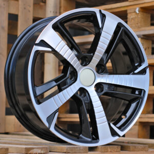 R16x7  4X108  ET  30  65.1  B5514  Black Polished (MB)  For PEUG  (R+Z4+L5)  ((AKC 70 Eur))