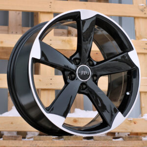 R18x8  5X112  ET  35  66.5  BK217  Black Polished (MB)  For AUD  (P)