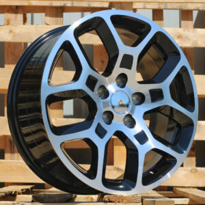 R17x7 5X110 ET 40 65.1 TL0460 Black Polished (MB) For JEEP (P1) (JEEP/FIAT 500X)