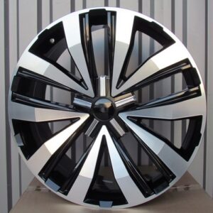 R20x8.5  5X120  ET  45  65.1  A5377  Black Polished+Powder Coating (MBPC)  For VW  (K4)