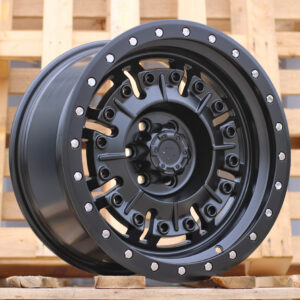 R17x9  6X114.3  ET  10  66.1  JT250  Black Polished (MB)  For 4X4  (K3)
