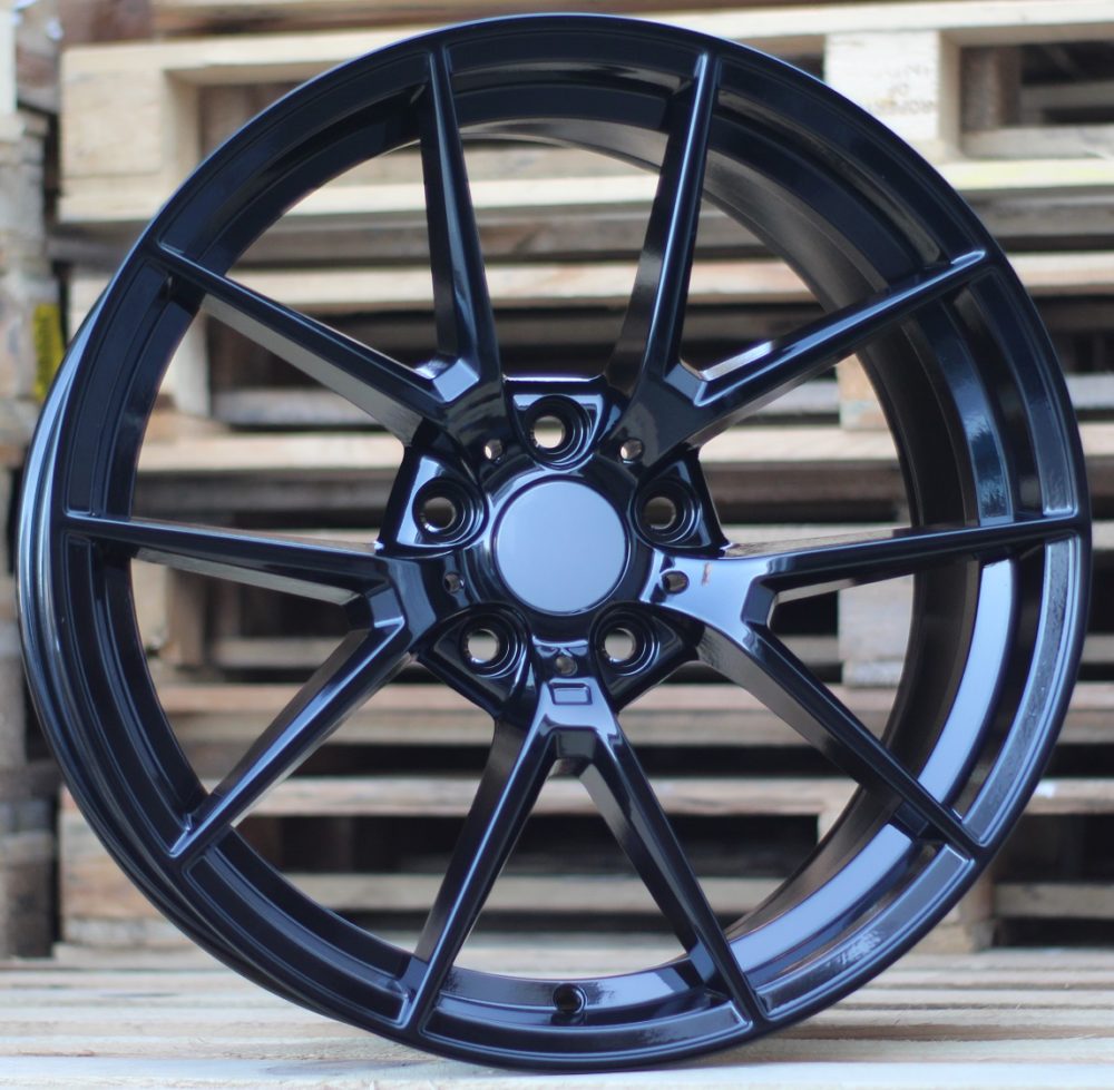 R18x8 5X120 ET 35 72.6 B1416 Black (BL) For BMW (K3) (GB (W705) Rear+Front)