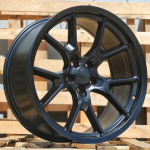R20x10.5 5X115 ET 15 71.6 B1742 Black Half Matt (BLHM) For RACIN (Z1) (DODGE (Front+Rear))