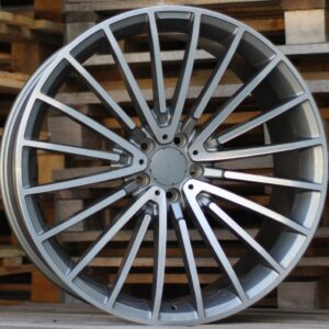 R19x8.5  5X112  ET  38  66.6  MR532  (IN0235)  Grey Polished (MG)  For MER  (K7+A)  (Rear+Front)