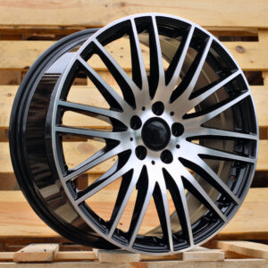 R18x8.5  5X112  ET  42  66.56  FBX244  (H3012D)  Black Polished (MB)  For MER  (Z6)