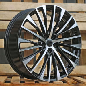 R20x8  5X114.3  ET  40  60.1  Y1118  (BYF3054)  Black Polished (MB)  For LEX  (Z2)  (HYBRID FORGED (Bolt 14x1.5 conus))