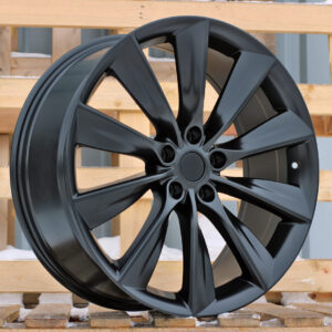 R21x8.5  5X120  ET  40  64.1  B1385  Black Half Matt (BLHM)  For RACIN  (Z3+Z2)  (TESLA Front+Rear)