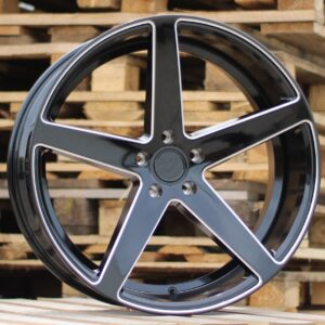 R22x10.5  5X120  ET  32  72.6  H5028  Black (BL)  For RACIN  (P1)  (Rear)