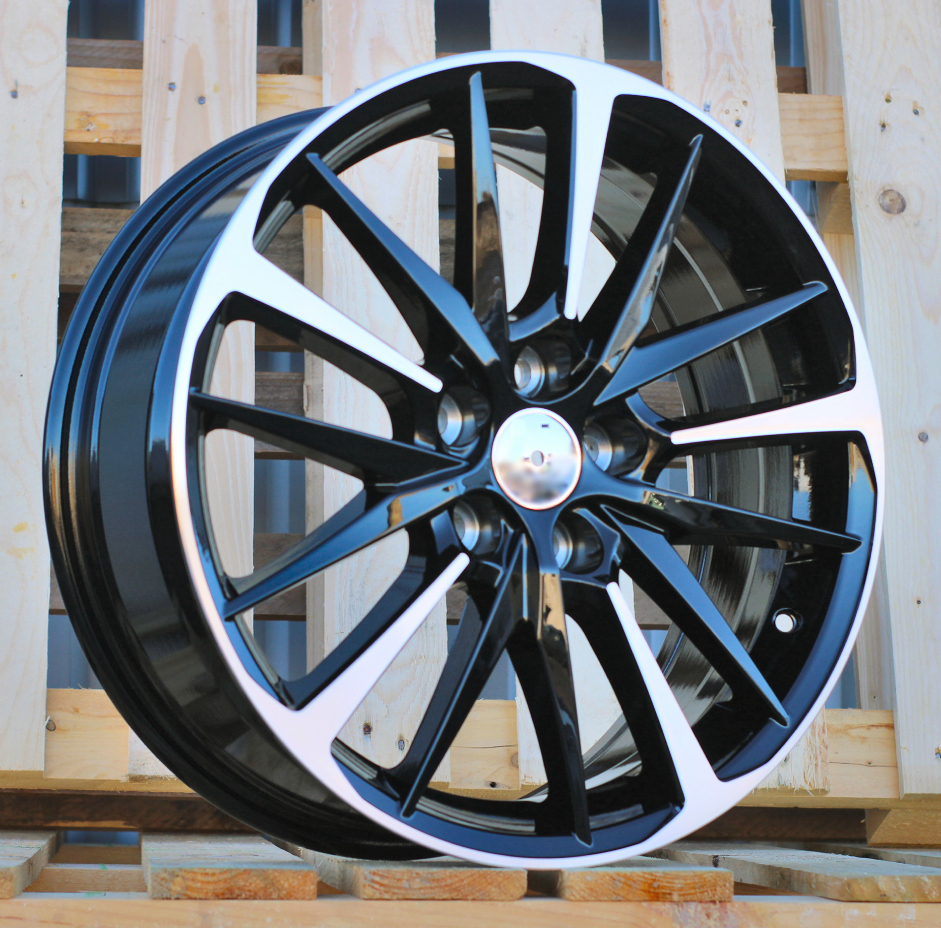 R18x7 5X114.3 ET 35 60.1 IN0184 Black Polished (MB) For TOYOT (Z5)