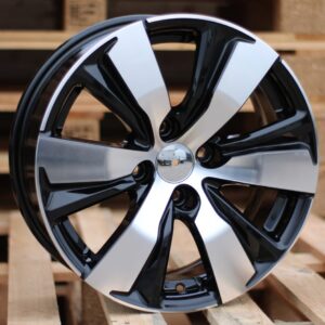 R16x6.5  4X108  ET  18  65.1  B1081  Black Polished (MB)  For PEUG  (P+Z4+Z3)