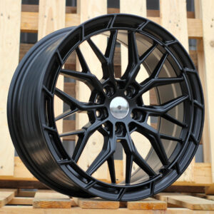 R18x8  5X112  ET  38  66.5  FBX384  Black Half Matt (BLHM)  For RACIN  (Z7)  (HYBRID FORGED)