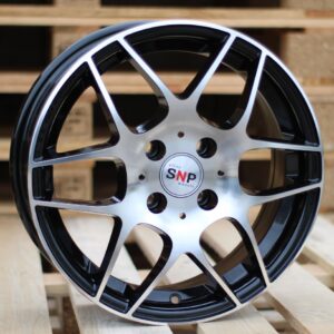 R14x6  4X100  ET  43  60.1  F32  Black Polished (MB)  For RACIN  (N2)