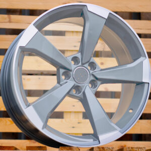 R18x8  5X112  ET  45  66.5  XE351  (IN5436)  Grey Polished Half Matt (MGHM)  For AUD  (K8+Z3)
